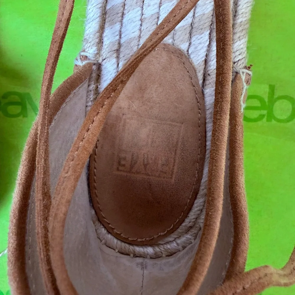 Frye suede espadrille
